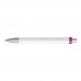 FASHION K transparent SI Retractable ballpoint pen magenta