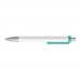 FASHION K transparent SI Retractable ballpoint pen turquoise