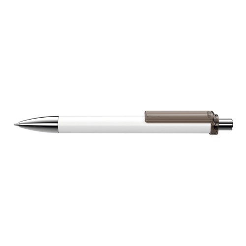 FASHION K transparent SI Retractable ballpoint pen anthracite