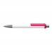 FASHION K transparent SI Retractable ballpoint pen magenta