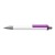 FASHION K transparent SI Retractable ballpoint pen purple