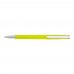 PUR transparent SI Twist ballpoint pen yellow