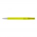 PUR transparent SI Twist ballpoint pen yellow