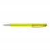 PUR transparent SI Twist ballpoint pen yellow