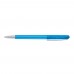 PUR transparent SI Twist ballpoint pen light blue