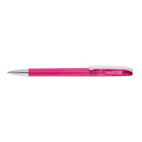 PUR transparent SI Twist ballpoint pen magenta