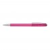 PUR transparent SI Twist ballpoint pen magenta