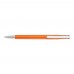 PUR transparent SI Twist ballpoint pen orange