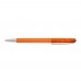 PUR transparent SI Twist ballpoint pen orange