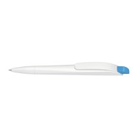 STREAM Retractable ballpoint pen light blue