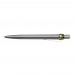 RONDO chrom L Retractable ballpoint pen yellow