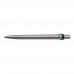 RONDO chrom L Retractable ballpoint pen turquoise RONDO chrom L Retractable ballpoint pen turquoise