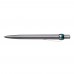 RONDO chrom L Retractable ballpoint pen turquoise RONDO chrom L Retractable ballpoint pen turquoise