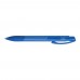 OMEGA grip transparent Retractable ballpoint pen blue