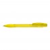 OMEGA grip transparent Retractable ballpoint pen yellow