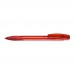 OMEGA grip transparent Retractable ballpoint pen red
