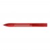 OMEGA grip transparent Retractable ballpoint pen red