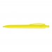 RECYCLED PET PEN STEP F Retractable ballpoint pen yellow