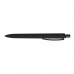 RECYCLED PET PEN STEP F GUM Retractable ballpoint pen black