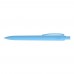 RECYCLED PET PEN STEP F Retractable ballpoint pen light blue