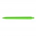 RECYCLED PET PEN STEP F Retractable ballpoint pen middle green