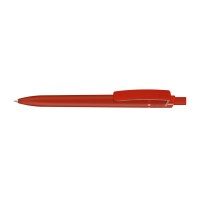 RECYCLED PET PEN STEP F Retractable ballpoint pen red