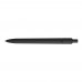 RECYCLED PET PEN STEP F Retractable ballpoint pen black