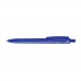 RECYCLED PET PEN STEP frozen Retractable ballpoint pen blue