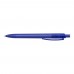 RECYCLED PET PEN STEP frozen Retractable ballpoint pen blue