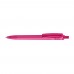 RECYCLED PET PEN STEP frozen Retractable ballpoint pen magenta