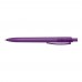 RECYCLED PET PEN STEP frozen Druckkugelschreiber, violett