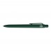 RECYCLED PET PEN FUTURE F Retractable ballpoint pen dark green