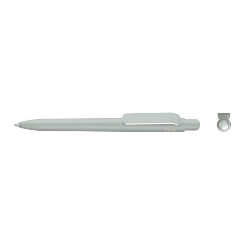 RECYCLED PET PEN FUTURE F Retractable ballpoint pen grey