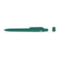 RECYCLED PET PEN FUTURE F GUM Retractable ballpoint pen dark green