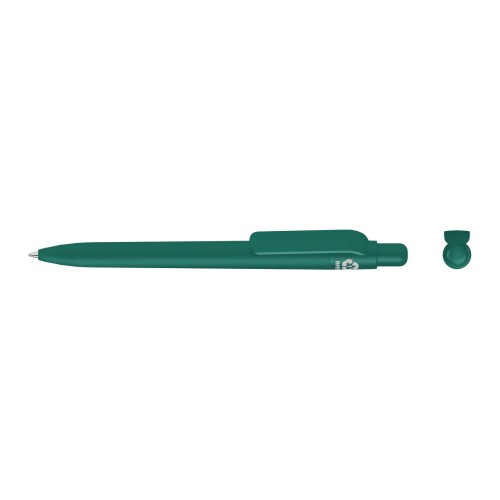 RECYCLED PET PEN FUTURE F GUM Retractable ballpoint pen dark green