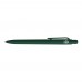 RECYCLED PET PEN FUTURE F GUM Retractable ballpoint pen dark green