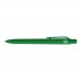 RECYCLED PET PEN FUTURE F GUM Retractable ballpoint pen middle green