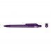 RECYCLED PET PEN FUTURE frozen Retractable ballpoint pen dark purple