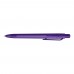 RECYCLED PET PEN FUTURE frozen Retractable ballpoint pen dark purple