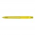 RECYCLED PET PEN FUTURE frozen Retractable ballpoint pen yellow