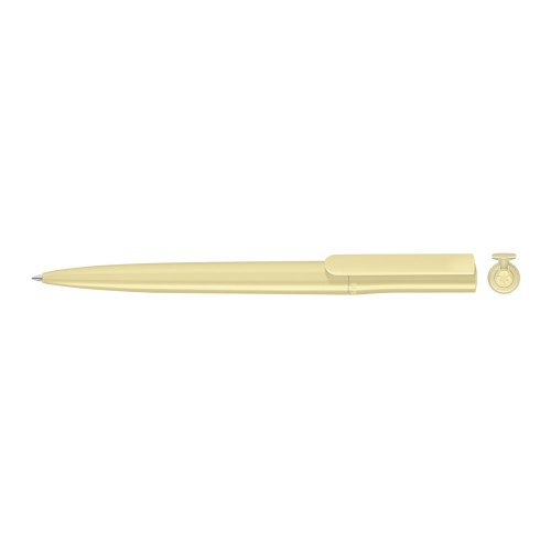 RECYCLED PET PEN switch Twist ballpoint pen beige