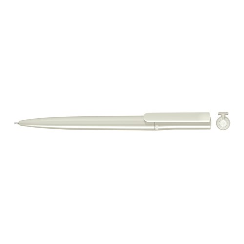 RECYCLED PET PEN switch Twist ballpoint pen grey