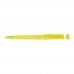 RECYCLED PET PEN switch transparent Twist ballpoint pen yellow