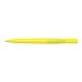 RECYCLED PET PEN switch transparent Twist ballpoint pen yellow