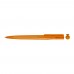 RECYCLED PET PEN switch transparent Twist ballpoint pen orange