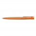 RECYCLED PET PEN switch transparent Twist ballpoint pen orange