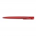 RECYCLED PET PEN switch transparent Twist ballpoint pen red