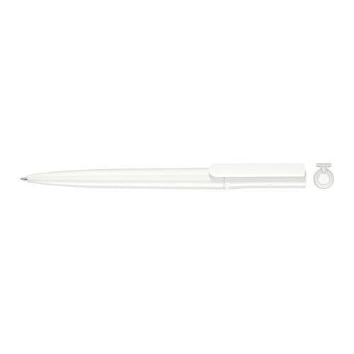 RECYCLED PET PEN switch Twist ballpoint pen white