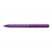 RECYCLED PET PEN CHANGE transparent Twist ballpoint pen purple