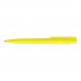 RECYCLED PET PEN PRO F Retractable ballpoint pen yellow